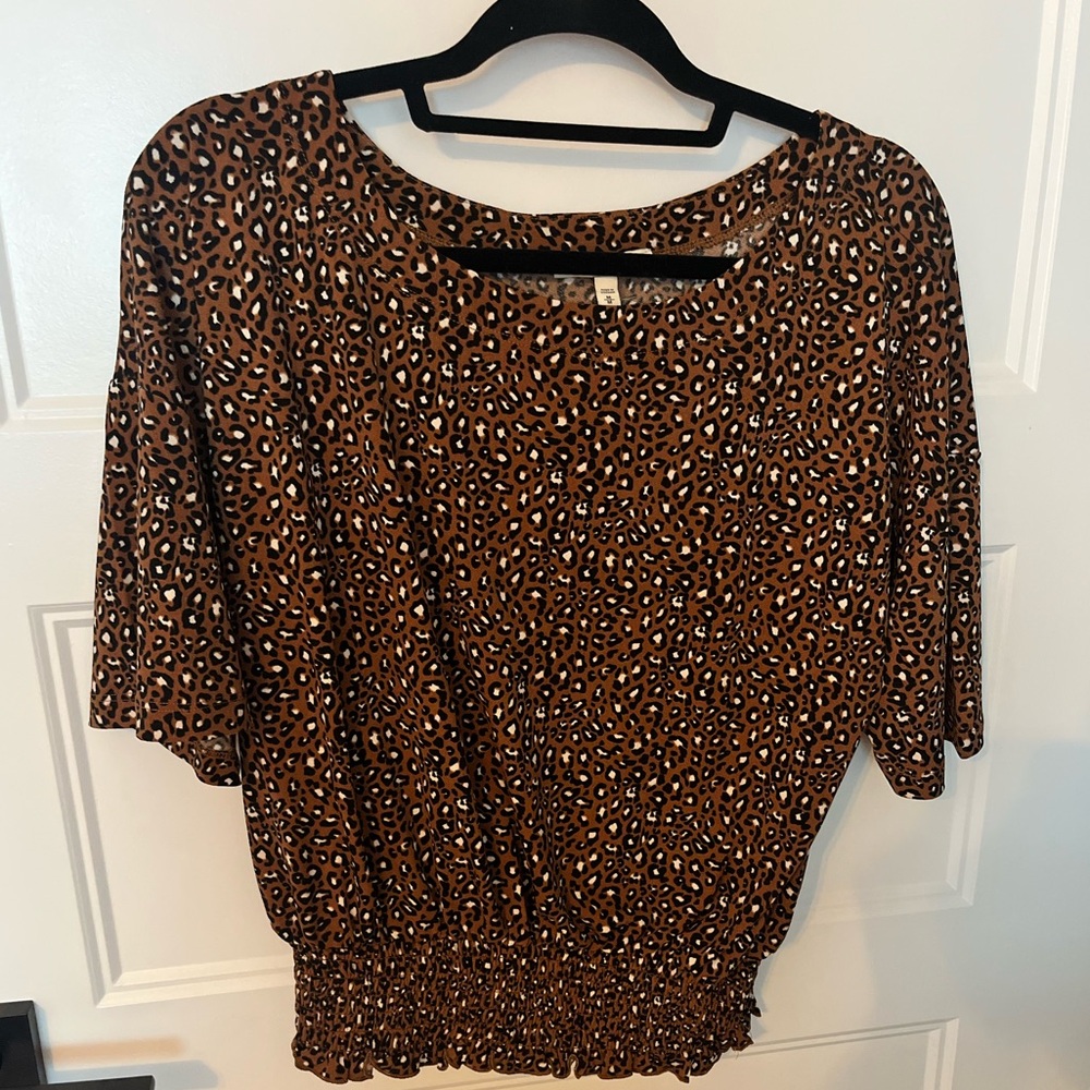 Cheetah Print Express Top